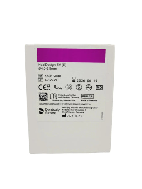 Dentsply Implants Manufacturing 68013008 HealDesign EV (S) 4.0 6.5mm Dentsply Implants Manufacturing