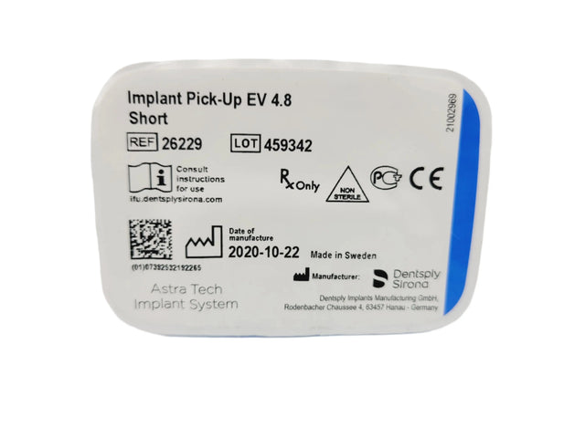 Dentsply Implants Manufacturing 26229 Implant Pick-up EV 4.8 Short Dentsply Implants Manufacturing