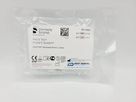 Zest Anchors 25663 Abutment EV 4.2 - 2 mm Zest Anchors