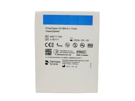 Dentsply Implants Manufacturing 68011106 PrimeTaper EV 4.8 x 11mm OsseoSpeed Dentsply Implants Manufacturing