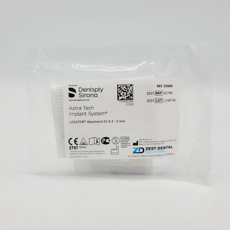 Zest Anchors 2799 Locator Abutment For Ev 4.2 X 5.0mm, Astra Tech Zest Anchors