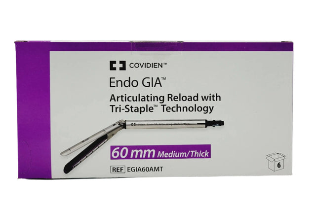 Covidien EGIA60AMT Articulating Reload with Tri-Staple Technology Box of 6 Covidien