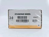 Ethicon PXX77 2-0 Ethibond Excel Grn/wht 10x30" V-7 Double Armed Firm Pledget 7mm x 3mm x 1.5mm Box of 12 Ethicon