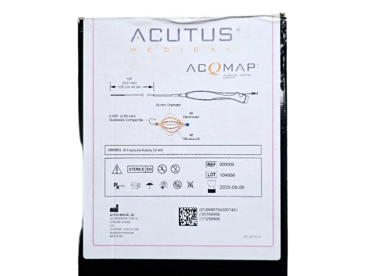 Acutus Medical 900009 AcQMap 3D Imaging & Mapping Catheter 10F Acutus Medical