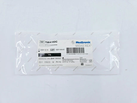 Medtronic 75BA10DC Midas Rex Legend Attachment Bur Dissecting Tool Diamond Ball End 7.5cm Medtronic Midas Rex