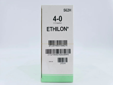 Ethicon 562H 4-0 Ethilon Black 1X30" PSL Box of 36 Ethicon