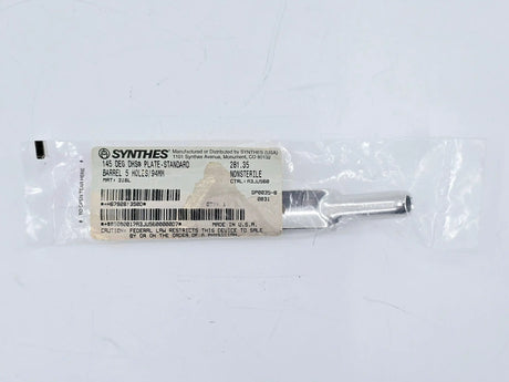 Synthes 281.35 145° DHS Plate-Standard Barrel 5 Holes/94mm Synthes