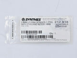 Synthes 212.818 2.4mm Locking Screw Self-Tapping with Stardrive Recess 18mm Synthes