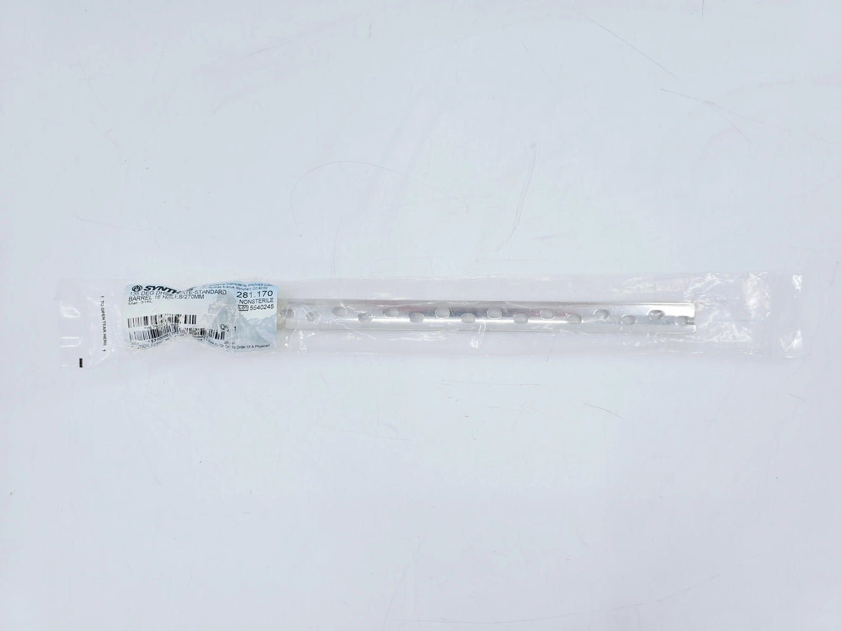 Synthes 281.170 135° DHS Plate-Standard Barrel 16 Holes/270mm Synthes