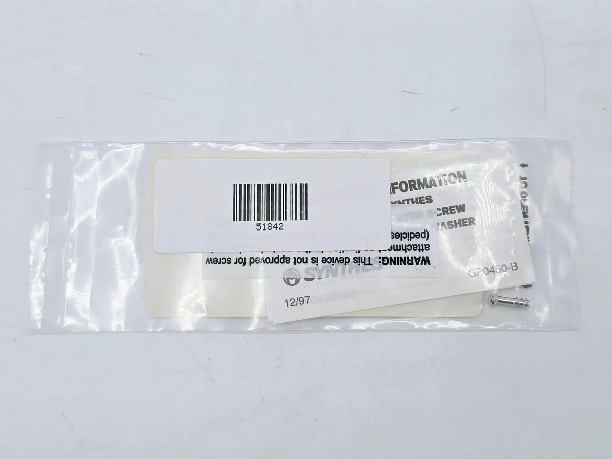 Synthes 202.610 3.0mm Cannulated Screw Short Thread/10mm Synthes