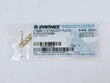 Synthes 449.906 2.4mm TI Straight Plate 6 Holes/36mm Synthes