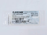 Synthes 209.045 7.0mm Cannulated Screw 32mm Thread/45mm Synthes