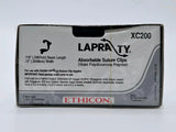 Ethicon XC200 LAPRA-TY Absorbable Suture Clips .118-.12" Box of 6 Ethicon
