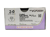 Ethicon VCP269H 2-0 Coated VICRYL Plus 1X27" CT-2 BX/36 Ethicon