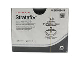 Ethicon SXPP2B419 3-0 Stratafix Spiral PDS Plus Bidirectional Violet 9" + 9" PS BX/12 Ethicon