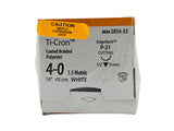Covidien 88862854-33 4-0 Ti-Cron 1X18" White P-21 BX/12 Ethicon