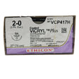 Ethicon VCP417H 2-0 Coated VICRYL Plus 1X27" SH BX/36 Ethicon