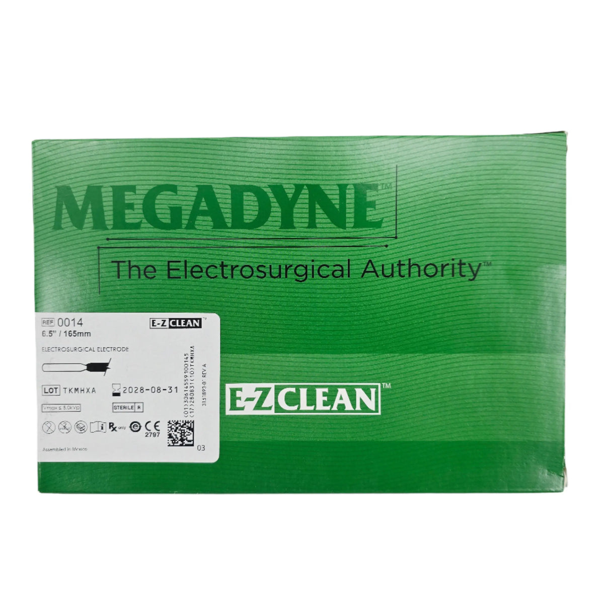 Megadyne 0014 Electrosurgical Electrodes E-Z Clean Blade 6.5" 12/BX Megadyne