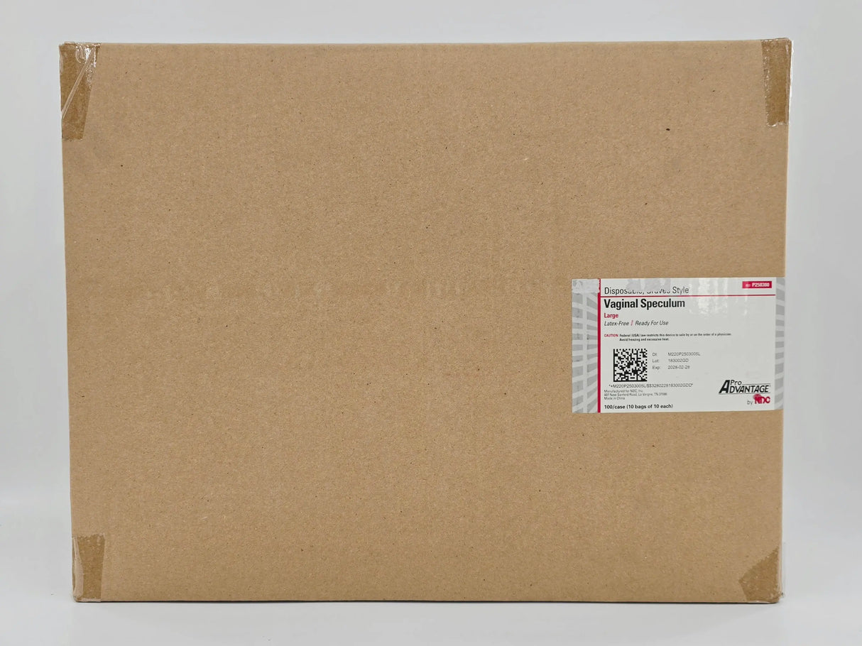 Pro Advantage P250300 Large Disposable Vaginal Speculum 100/CS Latex-Free Pro Advantage