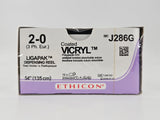 Ethicon J286G 2-0 Coated VICRYL Violet 1X54" LIGAPAK Dispensing Reel BX/12 Ethicon