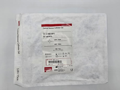 Cook Medical C-PMS-501J Central Venous Catheter Set 5.0Fr. .035" 18G Cook Medical