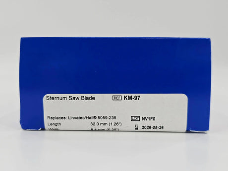Brasseler USA KM-97 Sternum Saw Blade 32mm Length BX/10 Brasseler