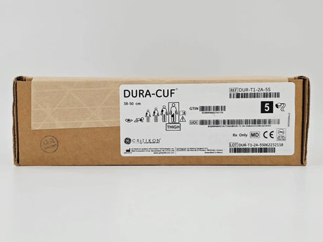 GE Critikon DUR-T1-2A-5S Dura-Cuf Blood Pressure Cuff Thigh 38-50cm BX/5 GE