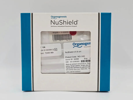 Organogenesis NO-1460 NuShield 4 X 6cm Sterilized, Dehydrated Placental Allograft Organogenesis