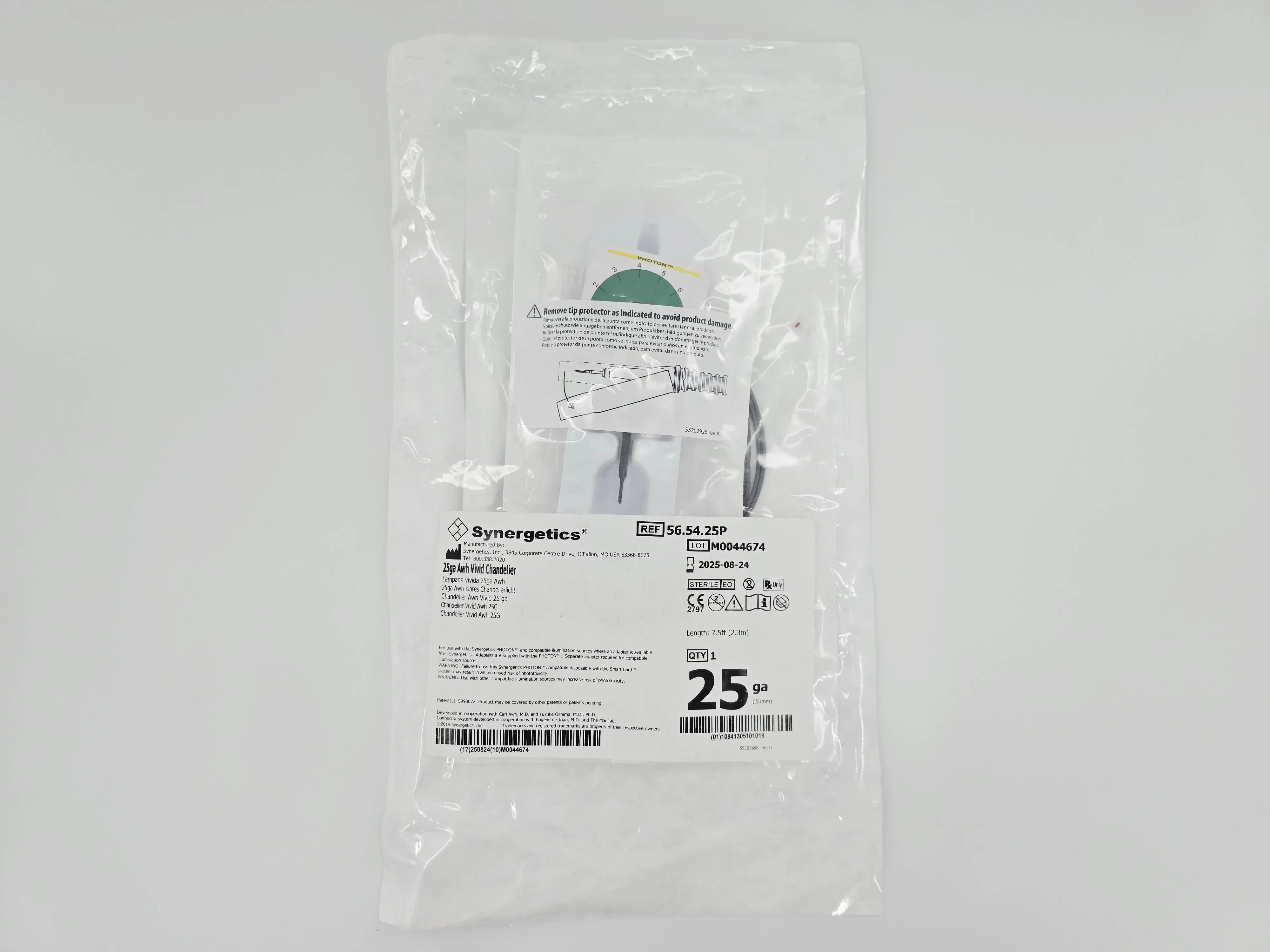 Synergetics 56.54.25P 25ga Awh Vivid Chandelier - Primis Medical