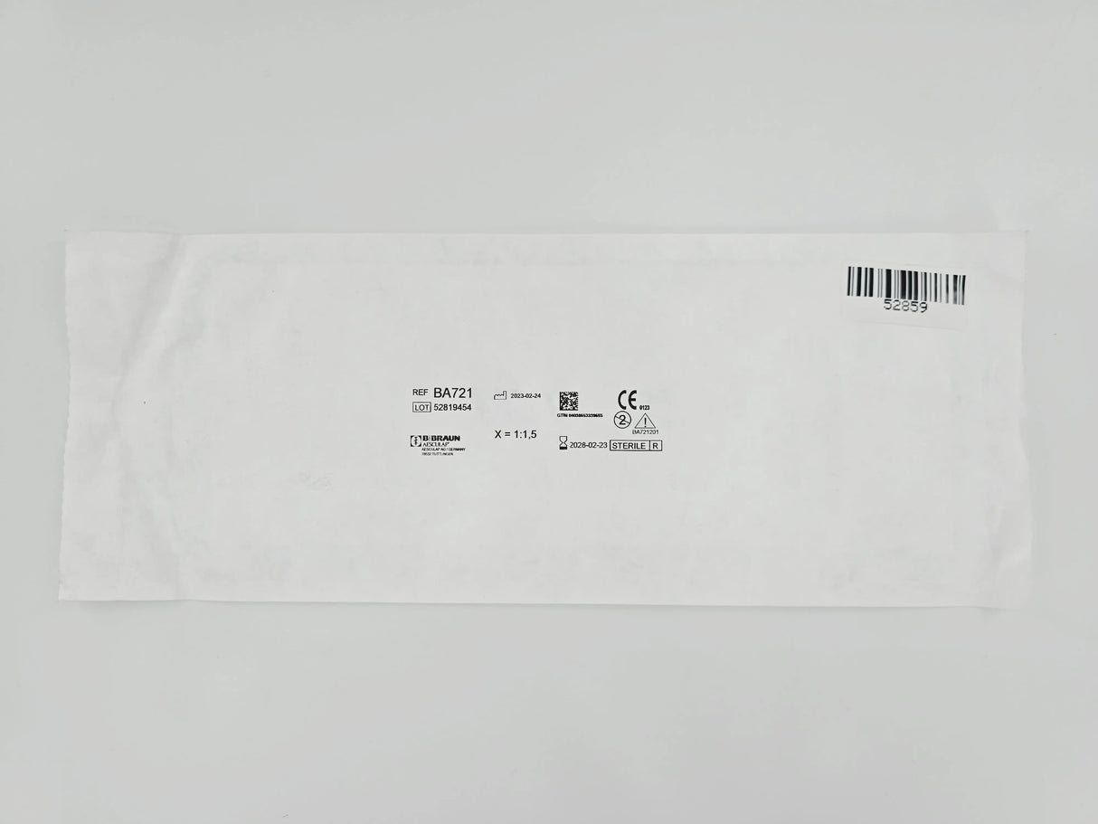 Aesculap BA721 Skin Graft Carrier Plate F/BA720R Factor 1.5 Aesculap