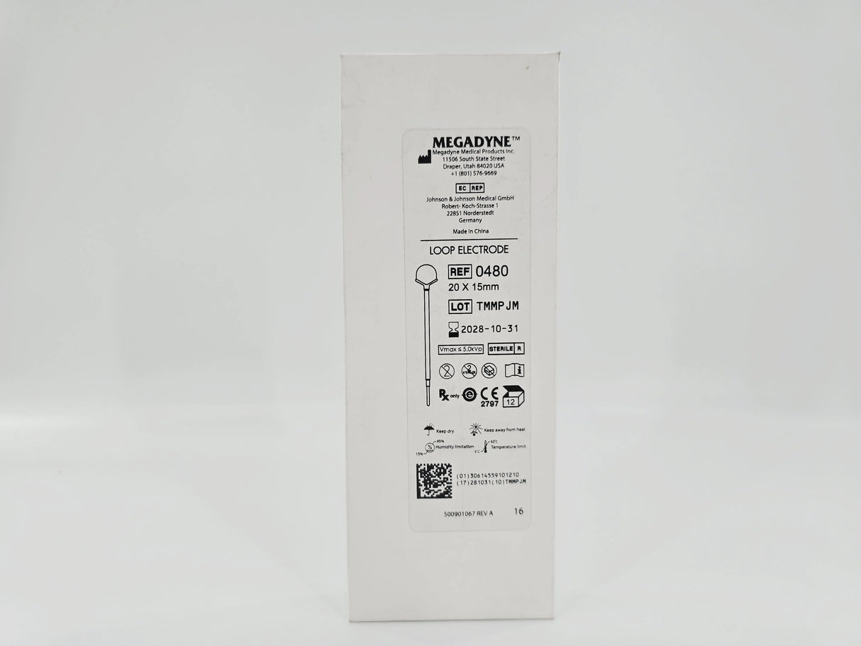 Megadyne 0480 LLETZ Loop Electrode 20mm x 15mm BX/12 Megadyne