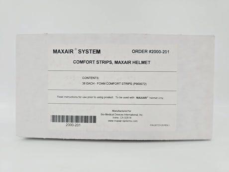 Bio-Medical Devices 2000-201 MAXAIR System Foam Comfort Strips for MAXAIR Helmet BX/36 Bio-Medical Devices