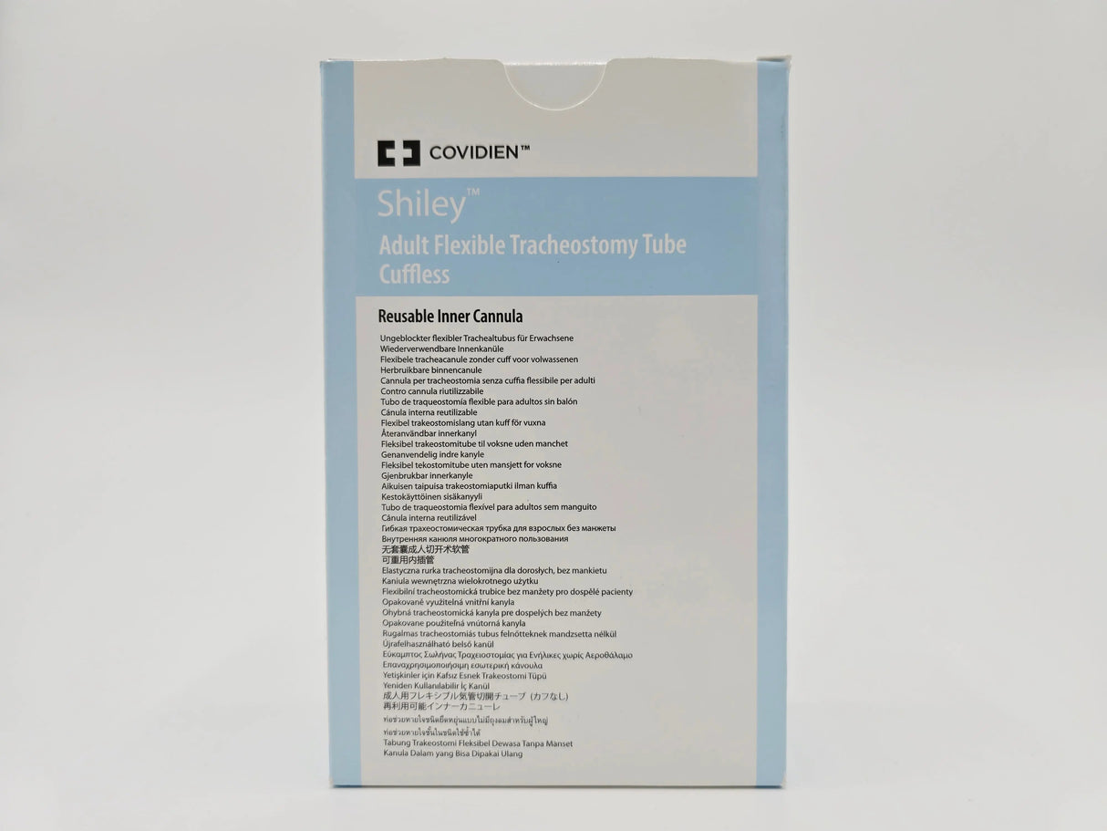 Covidien 7UN80R Shiley Adult Flexibile Tracheostomy Tube Cuffless Covidien