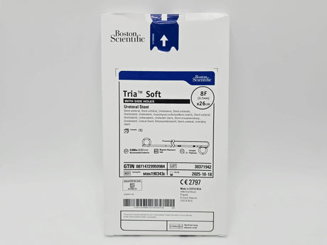 Boston Scientific M0061903430 Tria Soft Ureteral Stent w/ Side Holes 8F x 26cm Boston Scientific