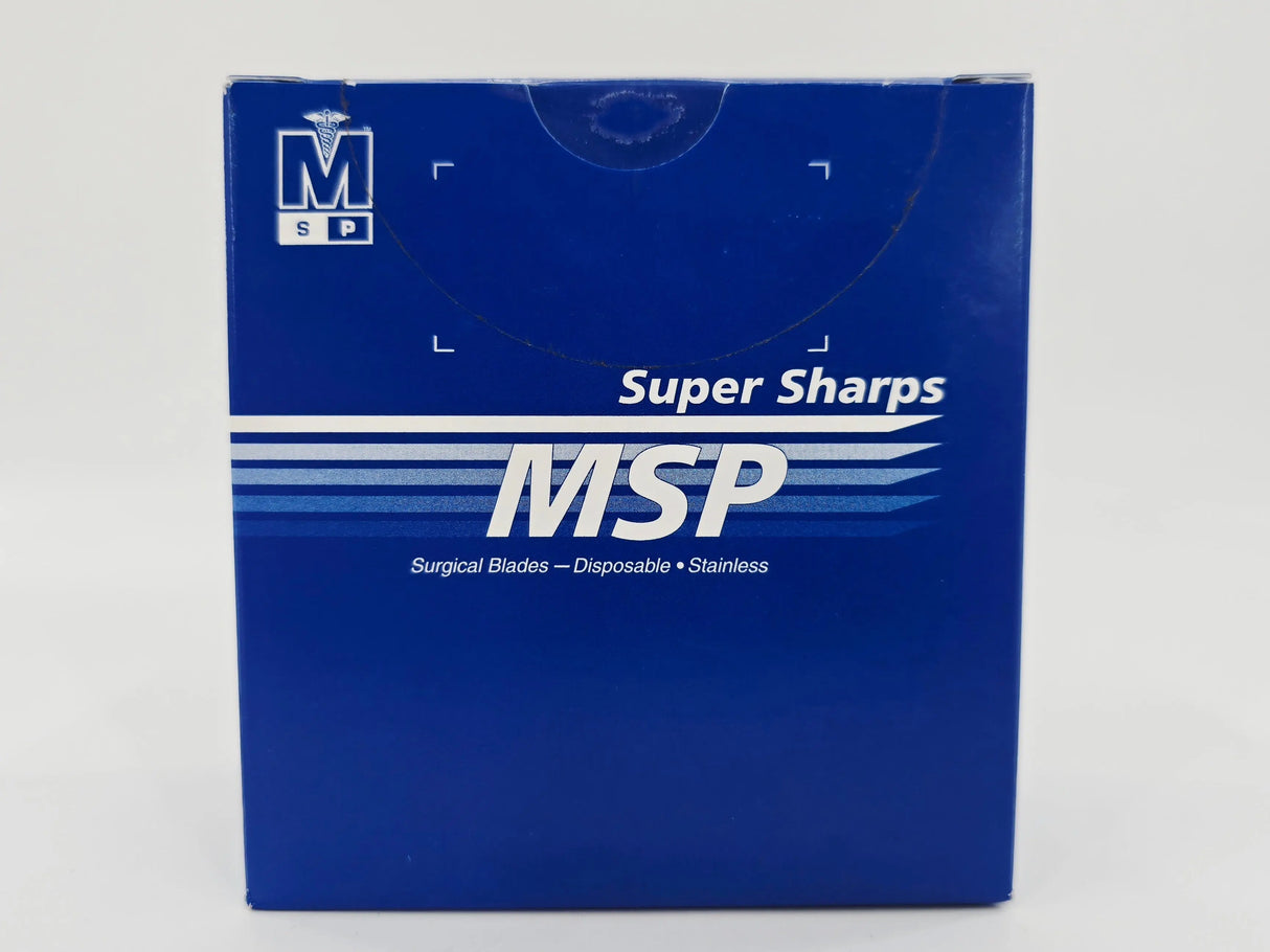 MSP 312 Physicians Choice Stainless Steel Non-Sterile Surgical Blade Podiatry (Chisel) BX/144 MSP
