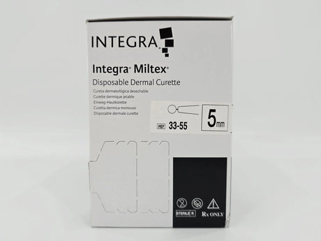 Integra Miltex 33-55 Disposable Dermal Curette 5mm BX/50 Integra Miltex