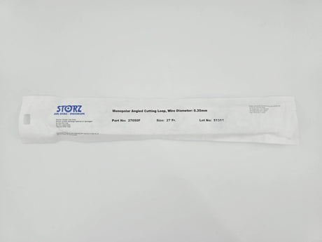Karl Storz 27050F 27Fr. Monopolar Angled Cutting Loop, 0.35mm Wire Diameter Karl Storz