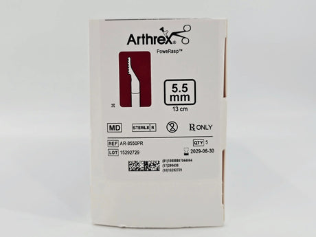 Arthrex AR-8550PR CoolCut PoweRasp 5.5mm x 13cm BX/5 Arthrex