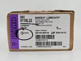 Bard 0118L22 Bardex Lubricath Foley Catheter 30cc Ribbed Balloon Short Tip Lubricious Coated BX/12 Bard