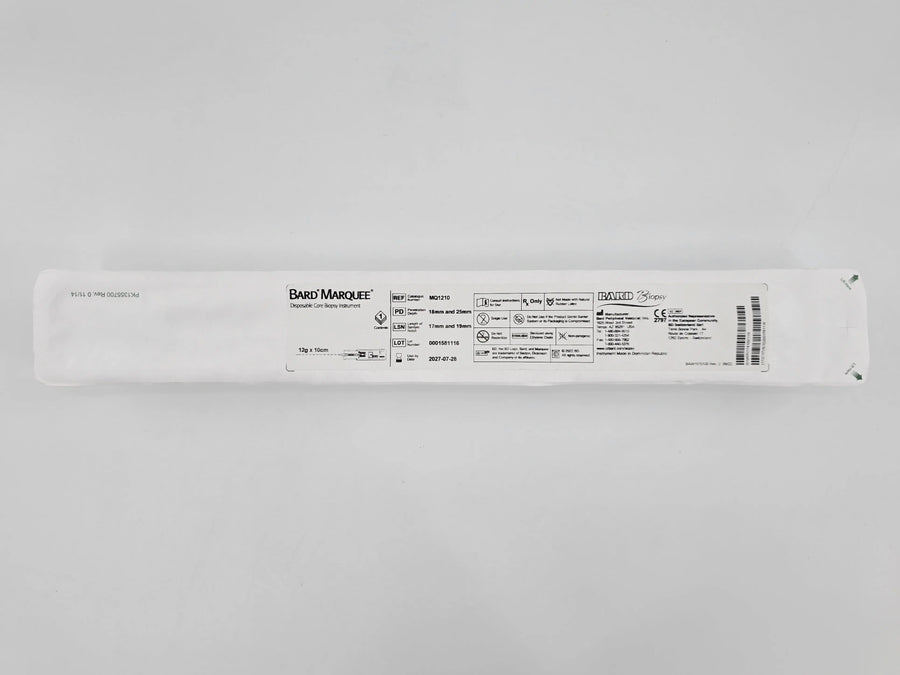 Bard MQ1210 Marquee Disposable Core Biopsy Instrument 12G x 10cm ...