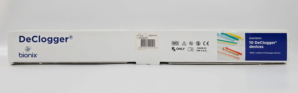 Bionix 912 DeClogger Yellow 16-22Fr. x 39.5cm BX/10 Bionix