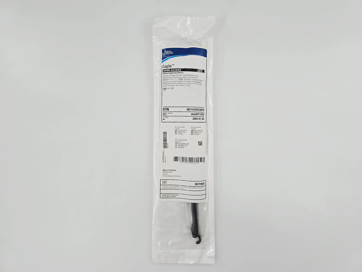 Boston Scientific M0068311250 Capio Open Access Suture Capturing Device Boston Scientific