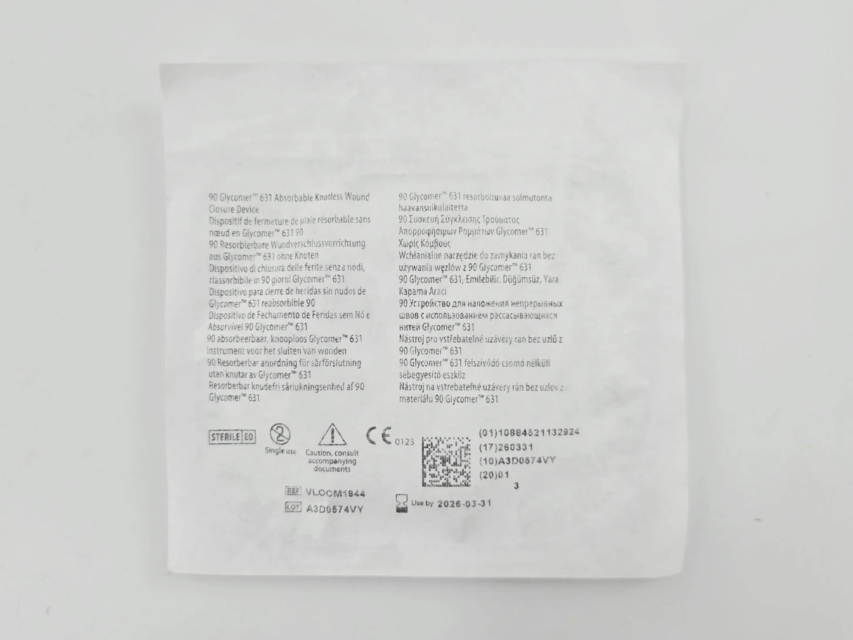 Covidien VLOCM1944 V-Loc 90 3-0 1X9" Undyed CV-23 17mm Surgalloy Covidien