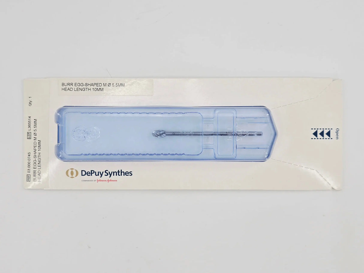 DePuy Synthes 03.000.074S Burr Egg-Shaped M Ø 5.5mm Head Length 10mm DePuy Synthes