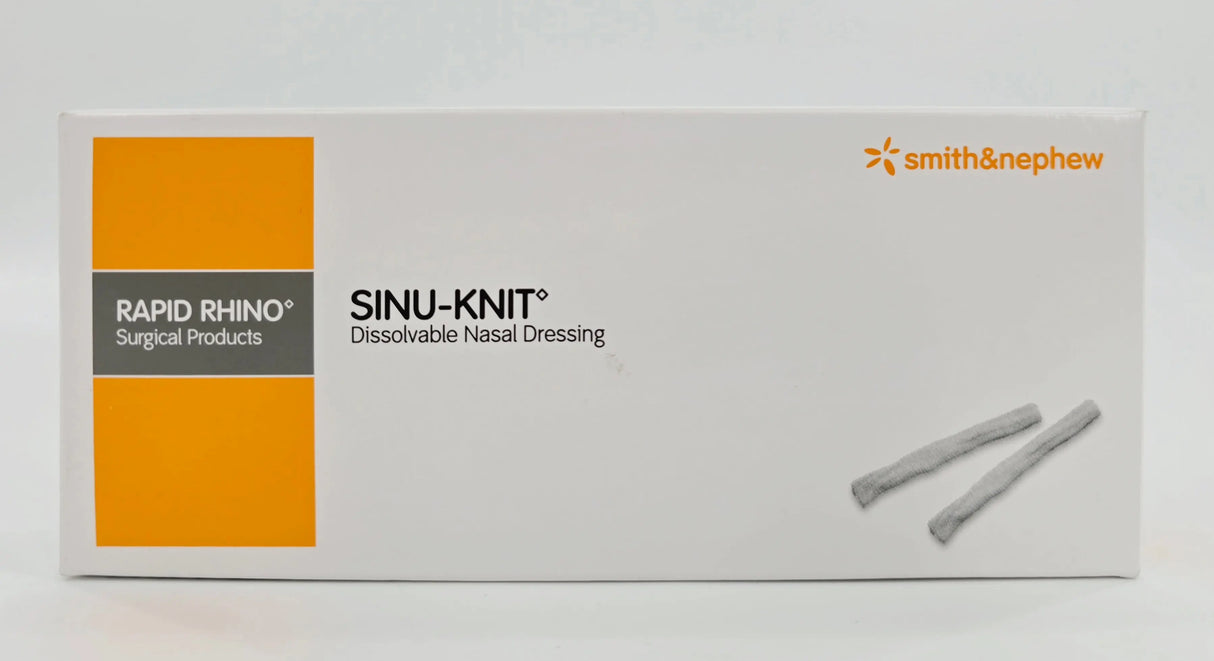 Smith & Nephew RR 600 RAPID RHINO SINU-KNIT Dissolvable Nasal Dressing BX/12 Smith & Nephew, Inc.