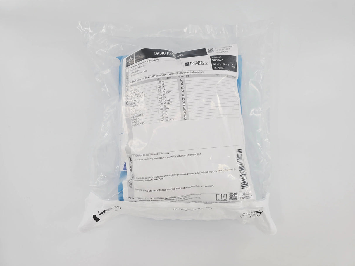 Medline DYNJ43551 Basic Pack 642 Medline