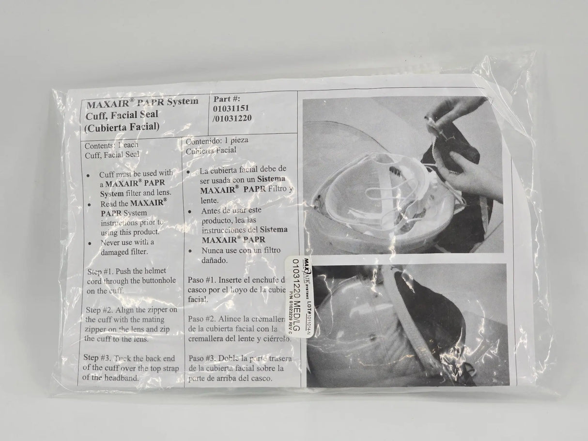 MaxAir Systems PAPR Helmet Kit with Battery Charger Belt and Battery Primis Medical