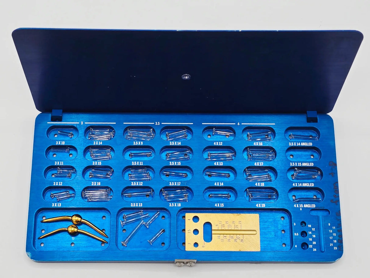 Weiss Scientific L.T Jones M.D Tear Duct Tubes Seet w/ Sterilization Case Weiss Scientific