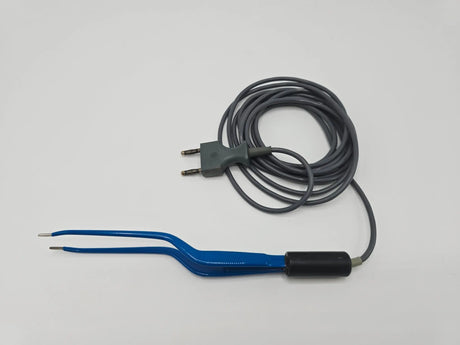 Bipolar Bayonet Forceps with Connecting Cord Unbranded