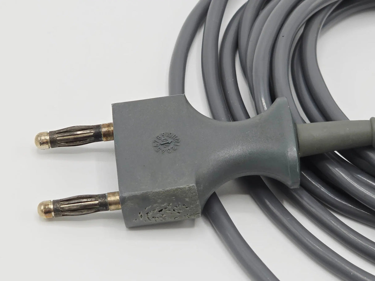 Bipolar Bayonet Forceps with Connecting Cord Unbranded